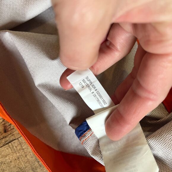 Polo Ralph Lauren PGA 2020 Hooded Windbreaker Full Zip Medium Blue Orange Golf - Picture 5 of 8